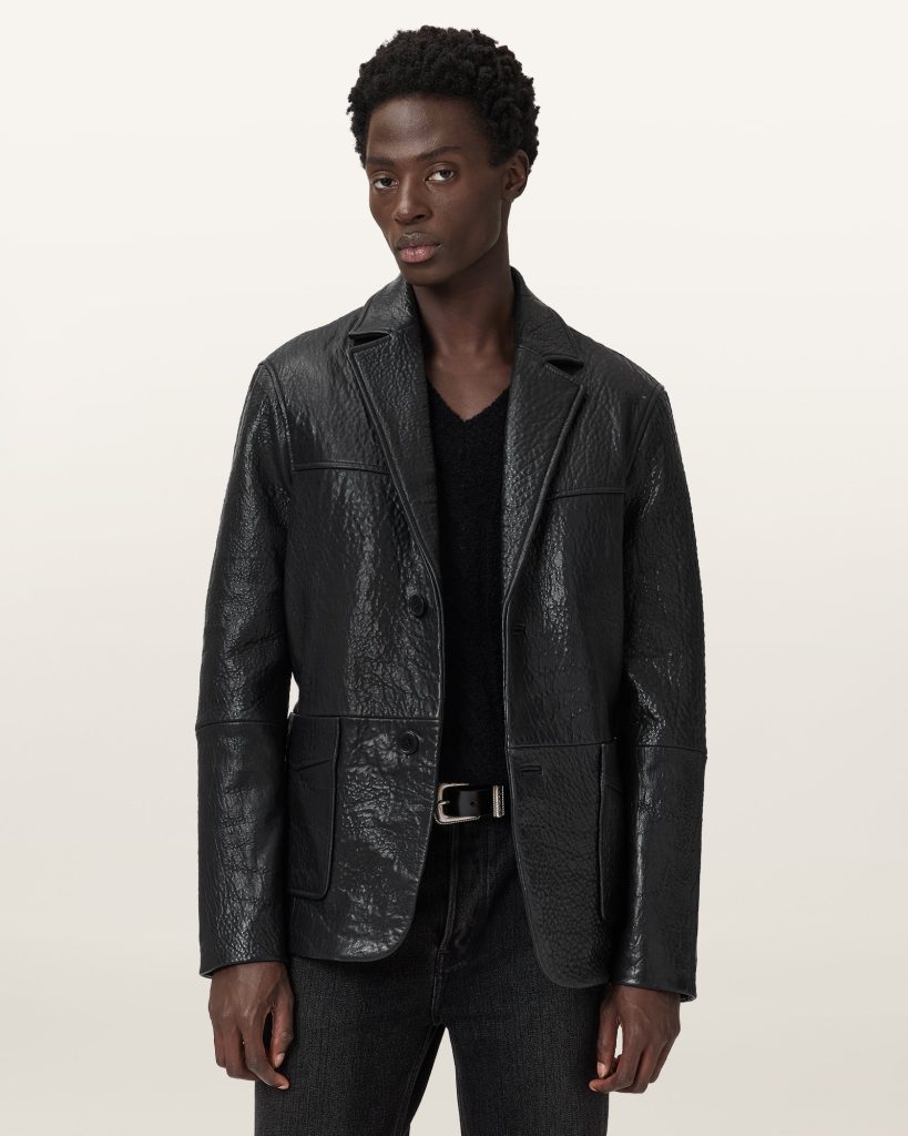 Shadwell Leather Blazer