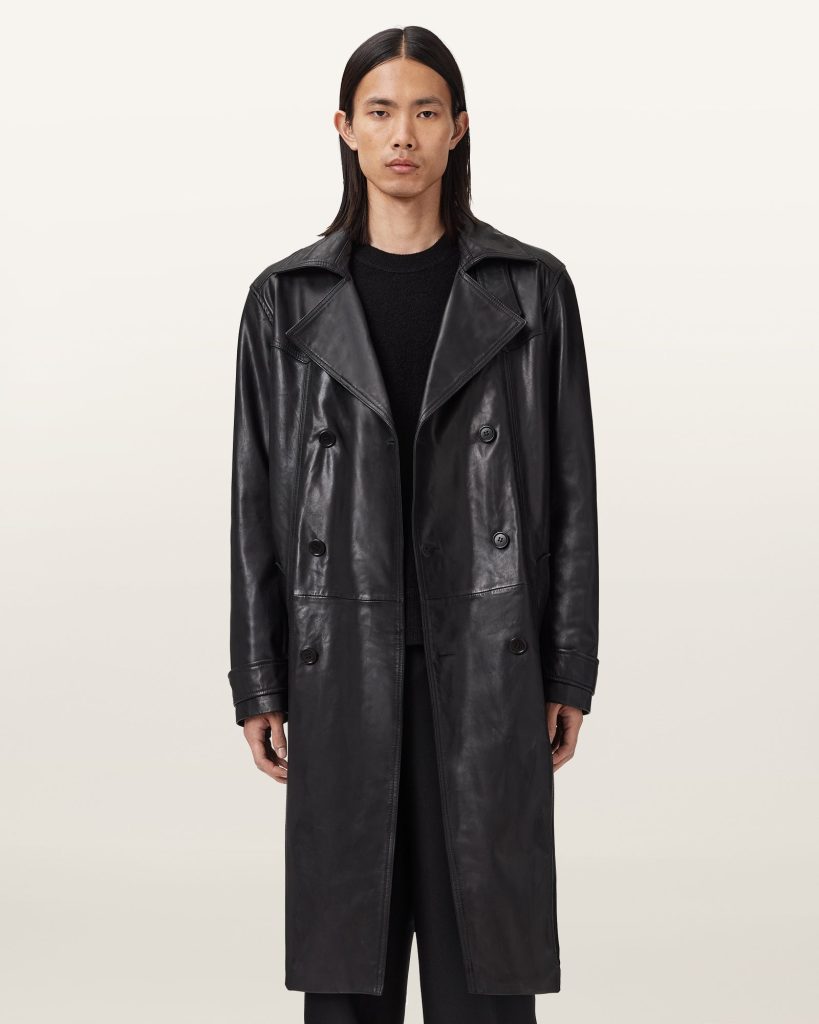 Kellett Leather Trench