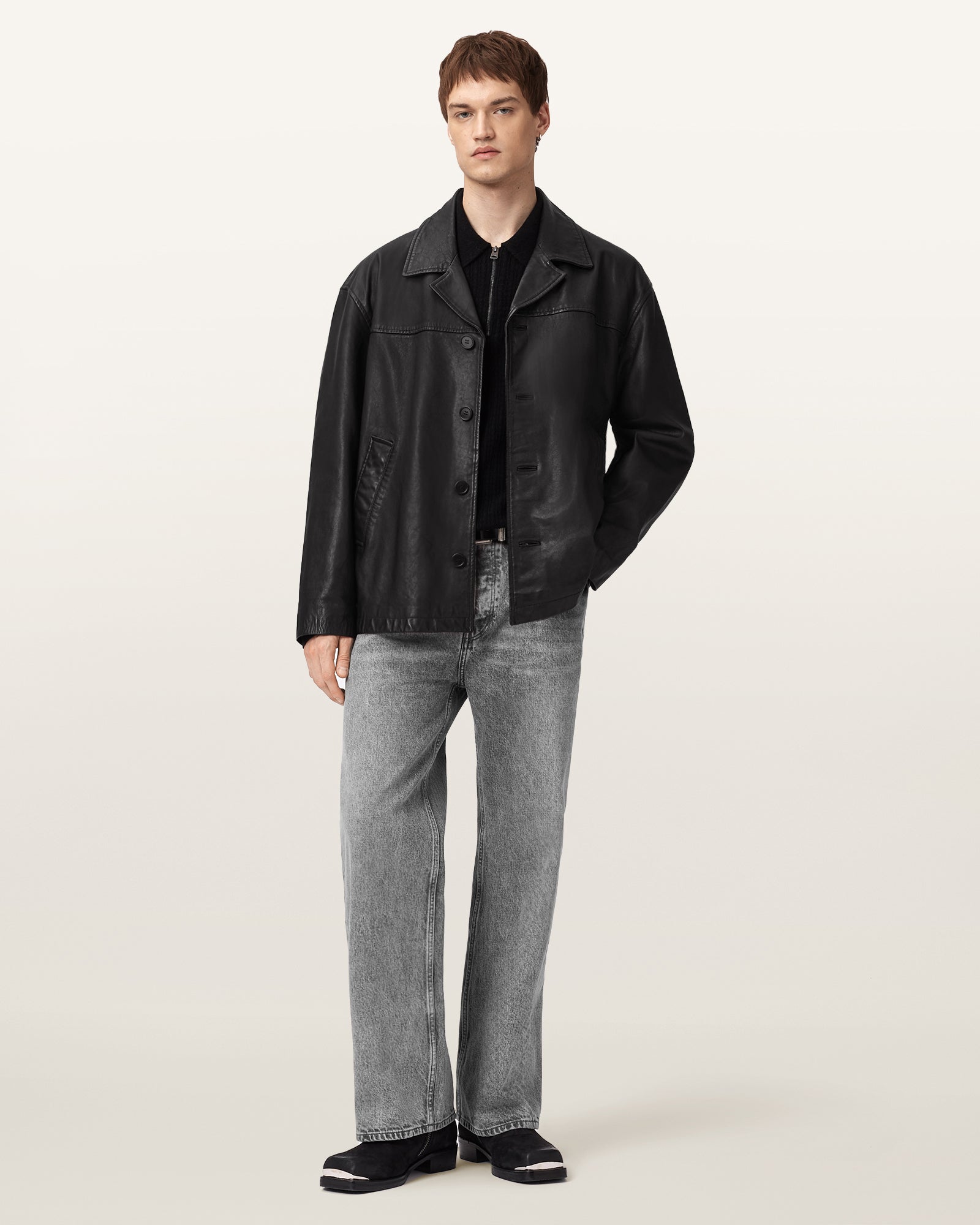 Bradwell Leather Coat - Image 6