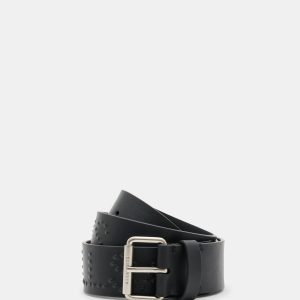 AS Rocks Studded Leather Belt