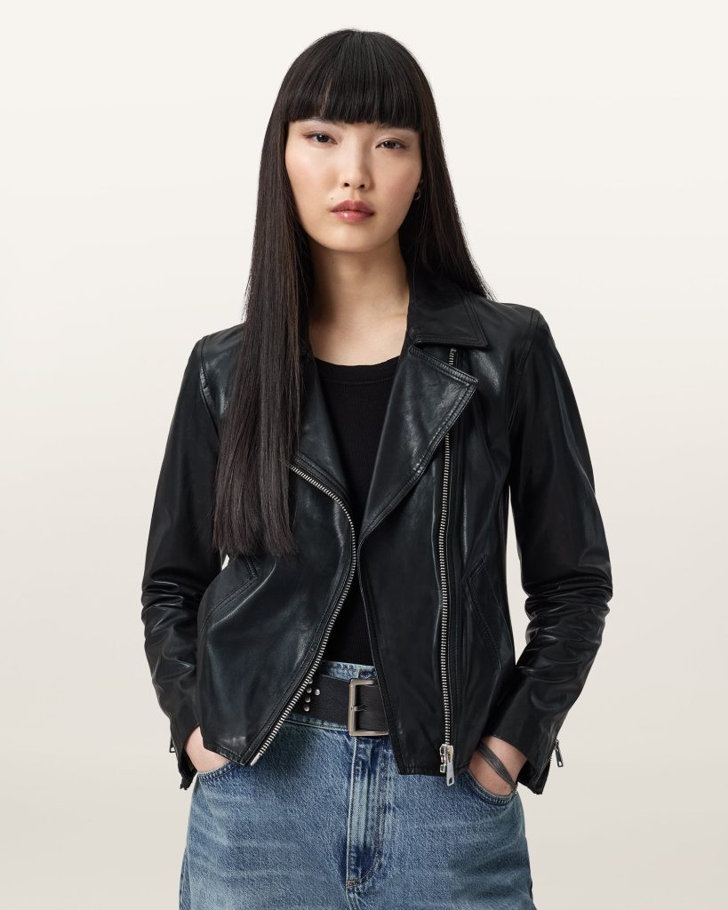 Vela Biker Leather Jacket