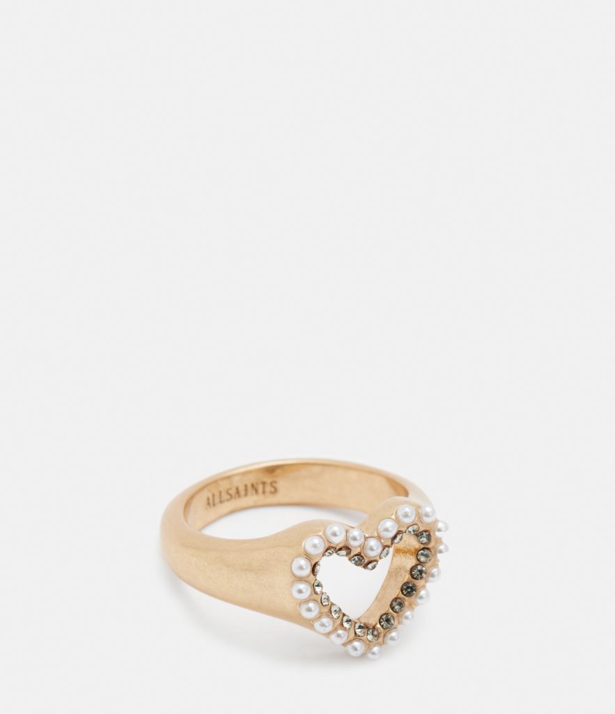 Vida Heart Bead Ring